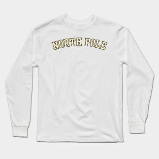 North Pole Varsity Long Sleeve T-Shirt